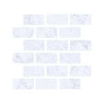 Special Cut | 4x8 Carrara White Marble Honed Tile Special Cut | 4x8 Carrara White Marble Honed Tile - American Tile Depot