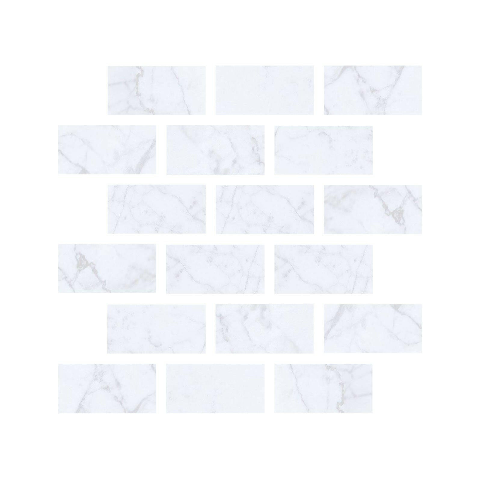 Special Cut | 4x8 Carrara White Marble Honed Tile Special Cut | 4x8 Carrara White Marble Honed Tile - American Tile Depot