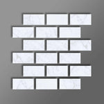 Special Cut | 4x8 Carrara White Marble Polished Tile Special Cut | 4x8 Carrara White Marble Polished Tile - American Tile Depot