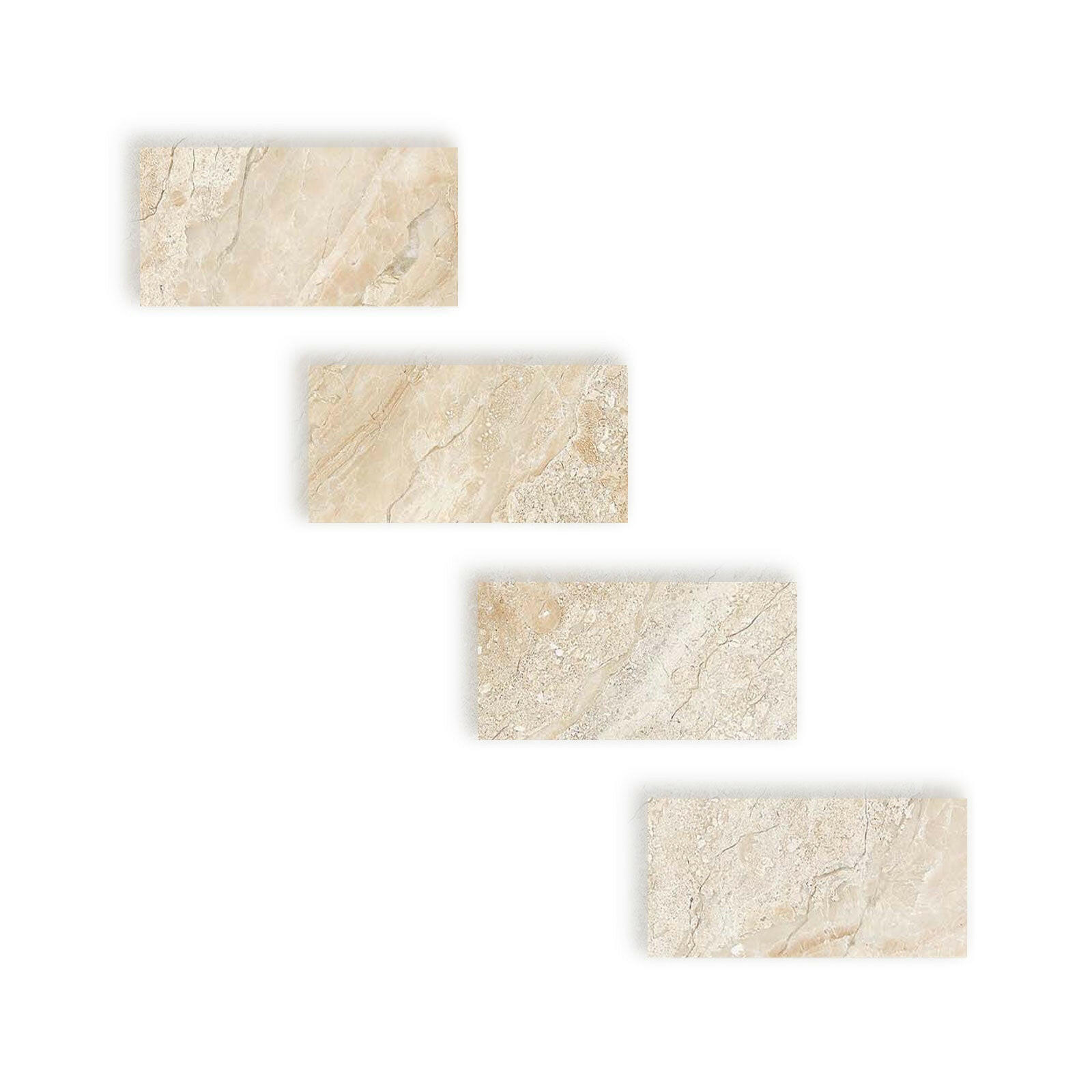 Special Cut | 4x8 Diano Royal (Queen Beige) Marble Honed Tile Special Cut | 4x8 Diano Royal (Queen Beige) Marble Honed Tile - American Tile Depot