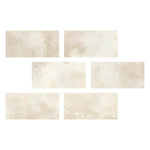 Special Cut | 4x8 Durango Cream Travertine Filled & Honed Tile Special Cut | 4x8 Durango Cream Travertine Filled & Honed Tile - American Tile Depot