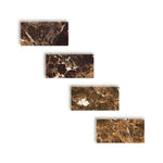 Special Cut | 4x8 Emperador Dark Marble Polished Tile Special Cut | 4x8 Emperador Dark Marble Polished Tile - American Tile Depot