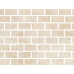 Special Cut | 4x8 Ivory Travertine Filled & Honed Tile - American Tile Depot