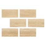 Special Cut | 4x8 Ivory Travertine Vein Cut Filled & Honed Tile Special Cut | 4x8 Ivory Travertine Vein Cut Filled & Honed Tile - American Tile Depot