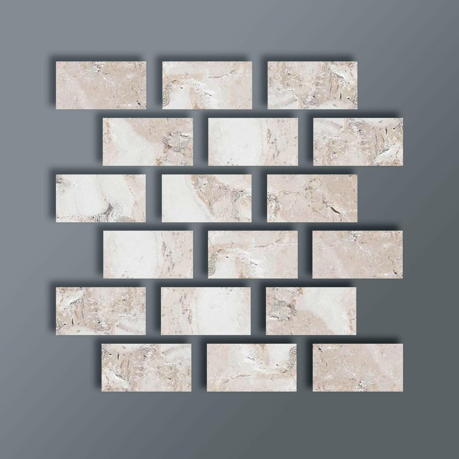 Special Cut | 4x8 Malibu Travertine Filled & Honed Tile Special Cut | 4x8 Malibu Travertine Filled & Honed Tile - American Tile Depot