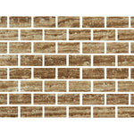 Special Cut | 4x8 Noce Exotic Travertine (Vein-Cut) Filled & Honed Tile Special Cut | 4x8 Noce Exotic Travertine (Vein-Cut) Filled & Honed Tile - American Tile Depot