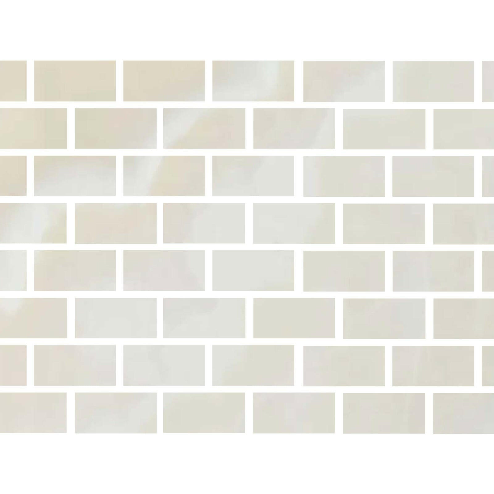 Special Cut | 4x8 Premium White Onyx CROSS-CUT Polished Tile - American Tile Depot