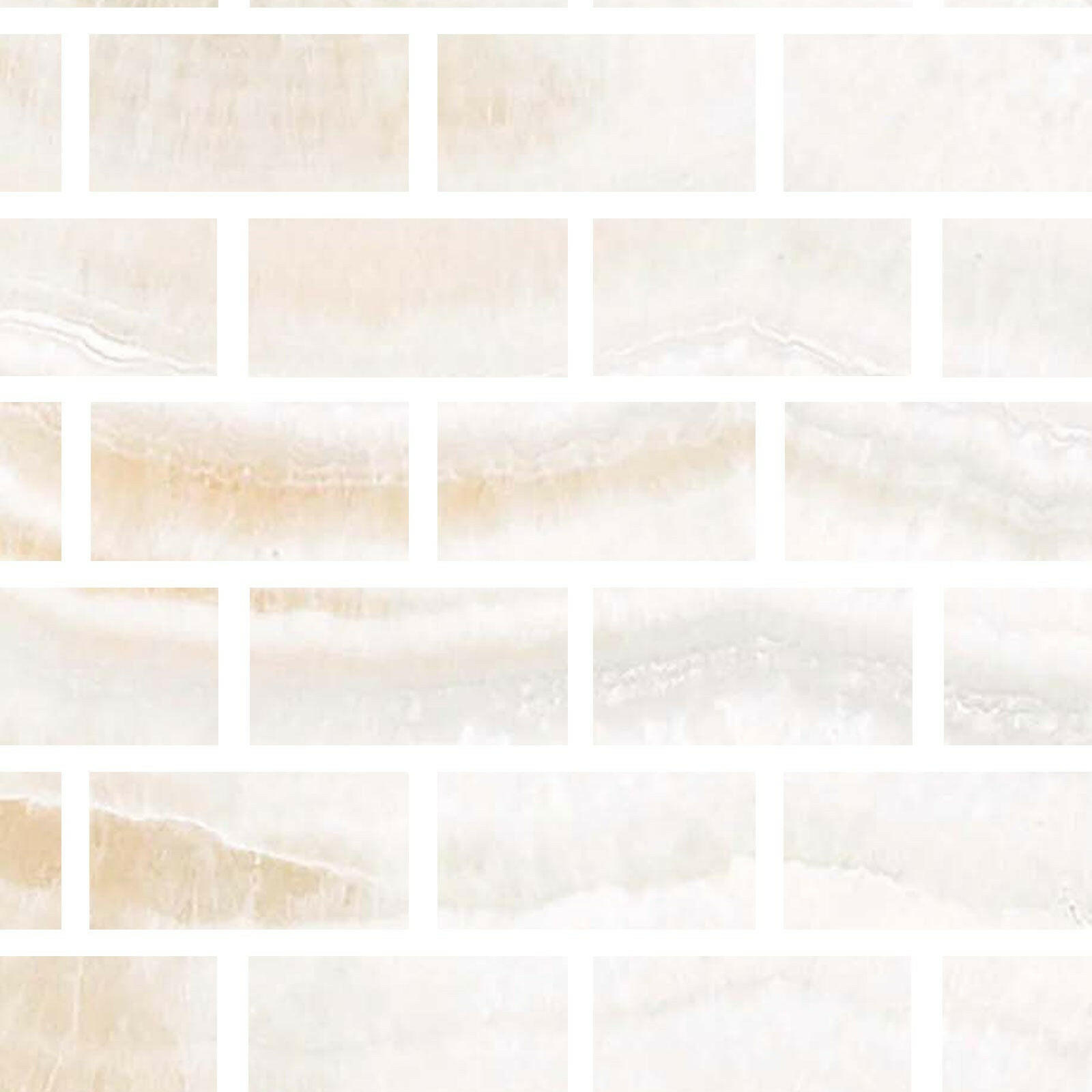 Special Cut | 4x8 Premium White Onyx VEIN-CUT Polished Tile Special Cut | 4x8 Premium White Onyx VEIN-CUT Polished Tile - American Tile Depot