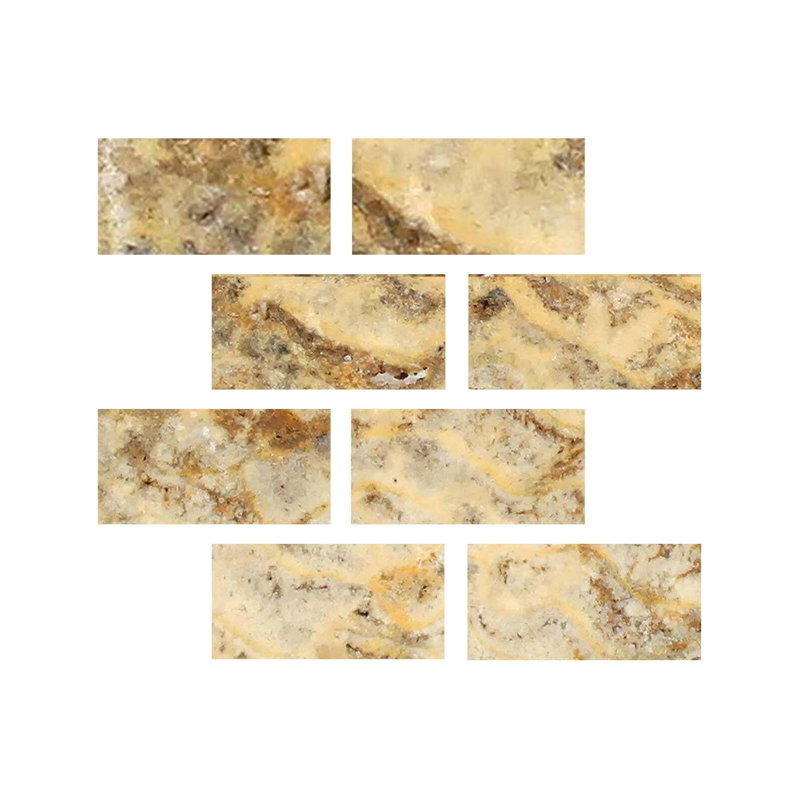 Special Cut | 4x8 Scabos Travertine Filled & Polished Tile Special Cut | 4x8 Scabos Travertine Filled & Polished Tile - American Tile Depot