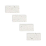 Special Cut | 4x8 Terrazzo Silver Marble Polished Tile Special Cut | 4x8 Terrazzo Silver Marble Polished Tile - American Tile Depot