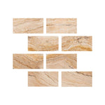 Special Cut | 4x8 Valencia Travertine Filled & Honed Tile Special Cut | 4x8 Valencia Travertine Filled & Honed Tile - American Tile Depot