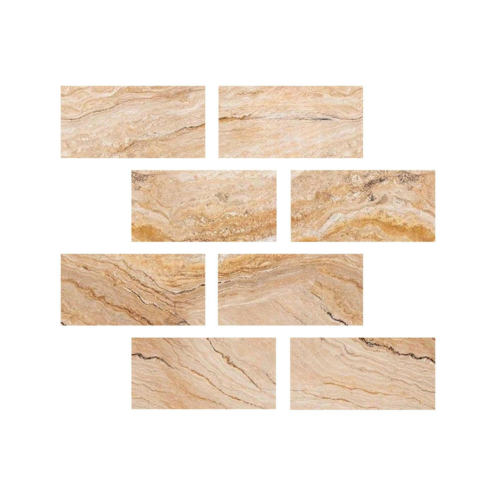 Special Cut | 4x8 Valencia Travertine Filled & Honed Tile Special Cut | 4x8 Valencia Travertine Filled & Honed Tile - American Tile Depot
