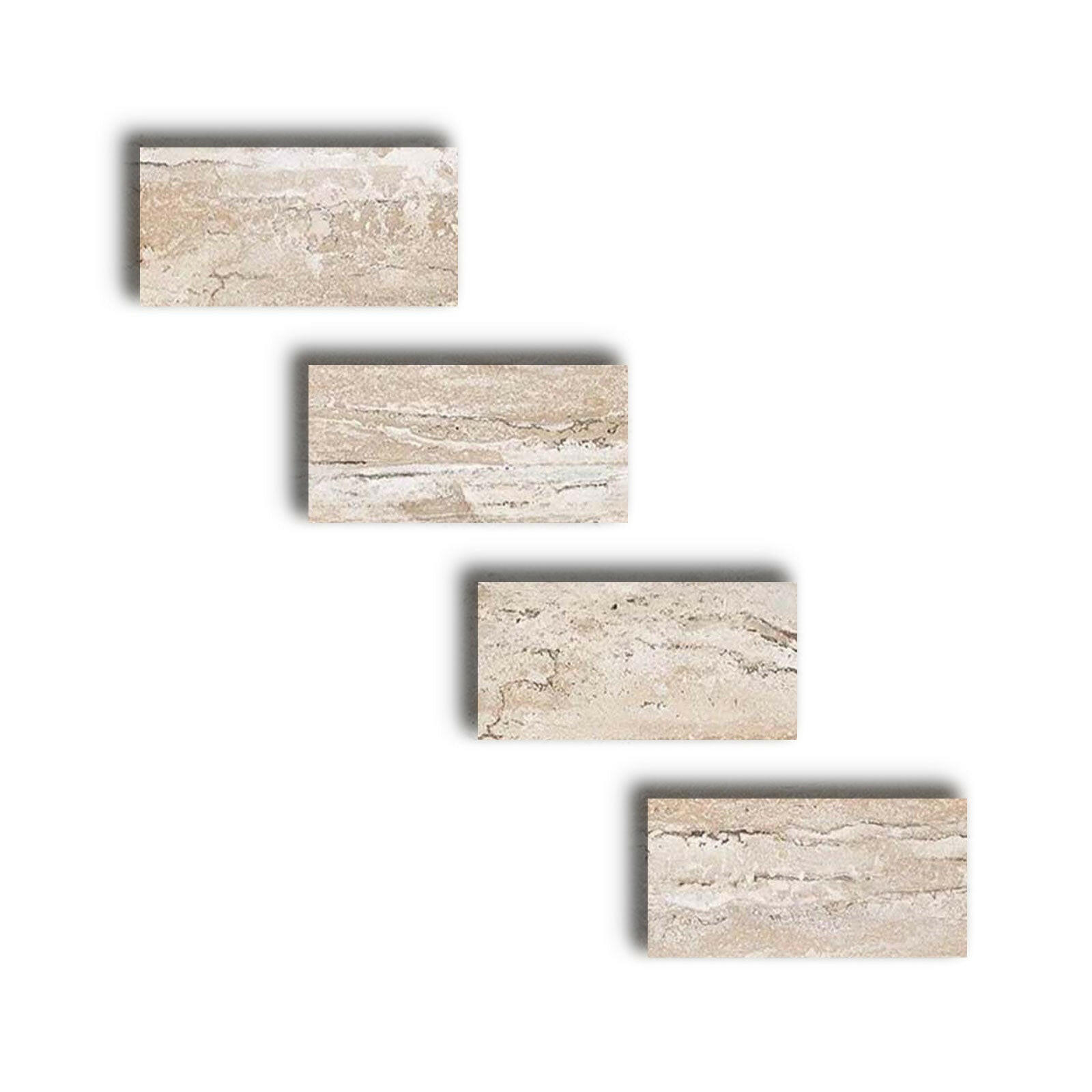 Special Cut | 4x8 Valerenga Travertine Filled & Honed Tile Special Cut | 4x8 Valerenga Travertine Filled & Honed Tile - American Tile Depot