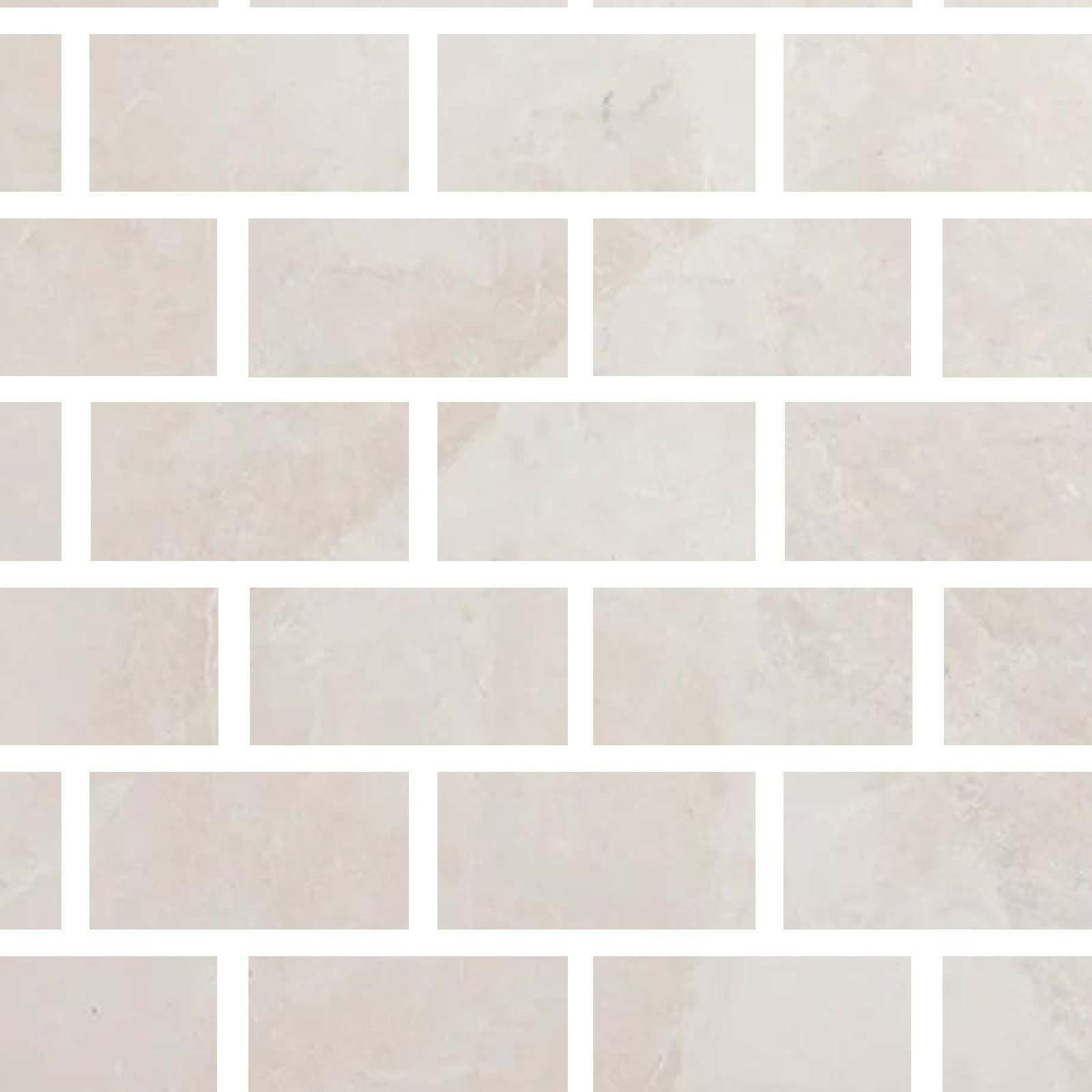Special Cut | 4x8 White Pearl / Botticino Marble Honed Tile Special Cut | 4x8 White Pearl / Botticino Marble Honed Tile - American Tile Depot