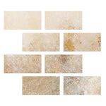 Special Cut | 6x12 Antico Onyx Travertine Filled & Polished Tile Special Cut | 6x12 Antico Onyx Travertine Filled & Polished Tile - American Tile Depot
