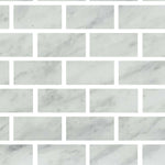 Special Cut | 6x12 Bianco Venatino Marble Honed Tile Special Cut | 6x12 Bianco Venatino Marble Honed Tile - American Tile Depot