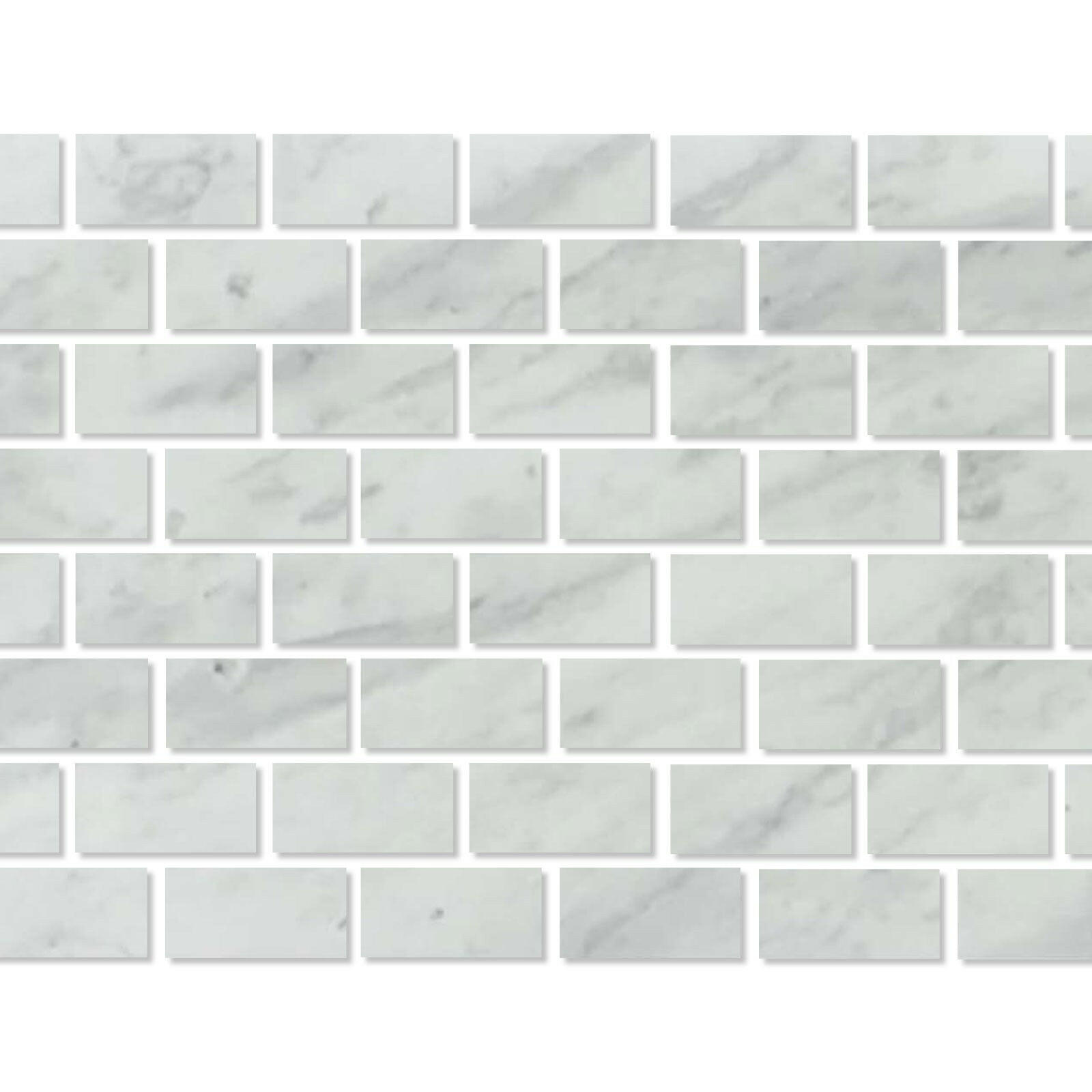 Special Cut | 6x12 Bianco Venatino Marble Polished Tile Special Cut | 6x12 Bianco Venatino Marble Polished Tile - American Tile Depot