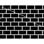 Special Cut | 6x12 Black Marquina Marble Honed Tile Special Cut | 6x12 Black Marquina Marble Honed Tile - American Tile Depot