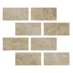 Special Cut | 6x12 Cappuccino Marble Polished Tile Special Cut | 6x12 Cappuccino Marble Polished Tile - American Tile Depot