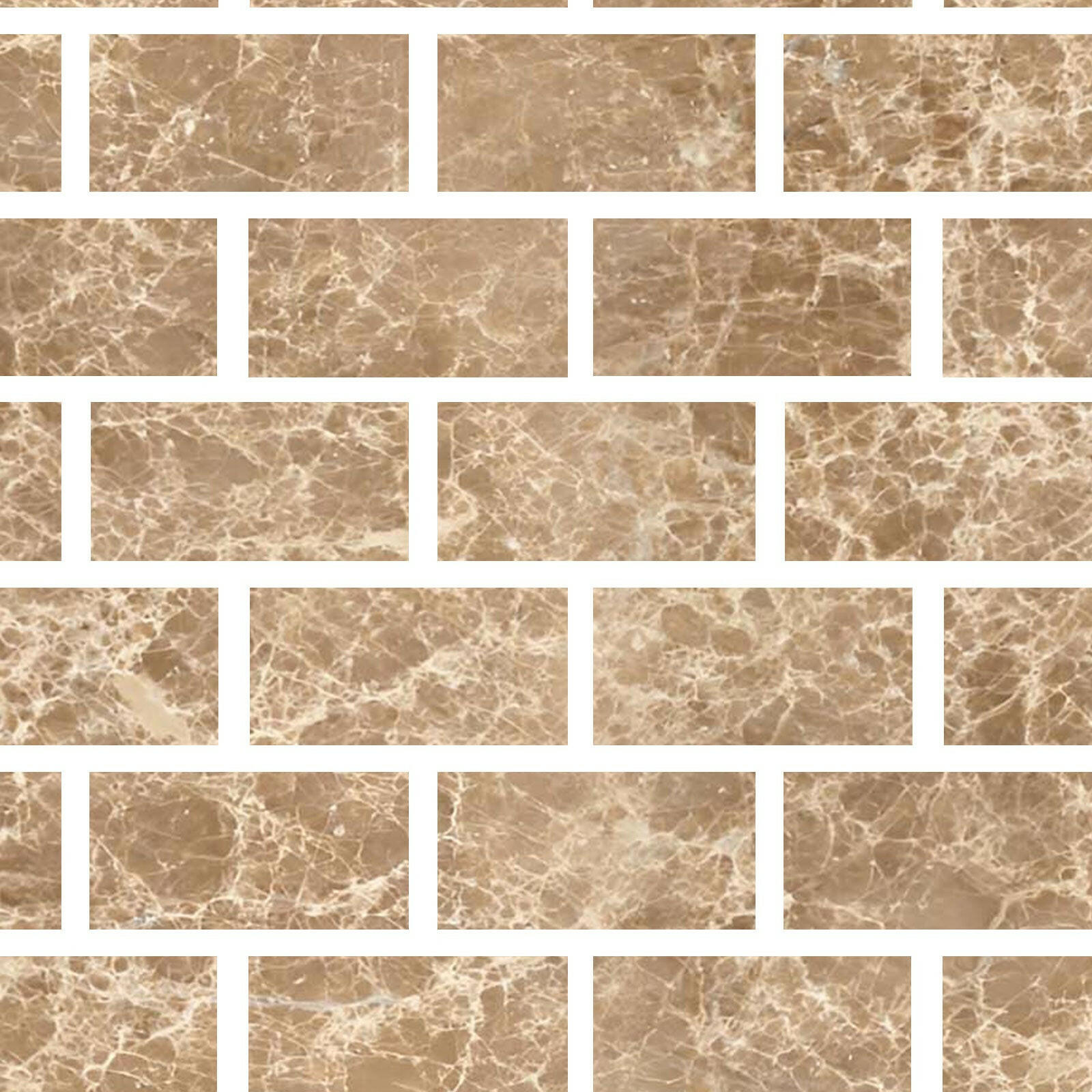 Special Cut | 6x12 Emperador Light Marble Polished Tile Special Cut | 6x12 Emperador Light Marble Polished Tile - American Tile Depot
