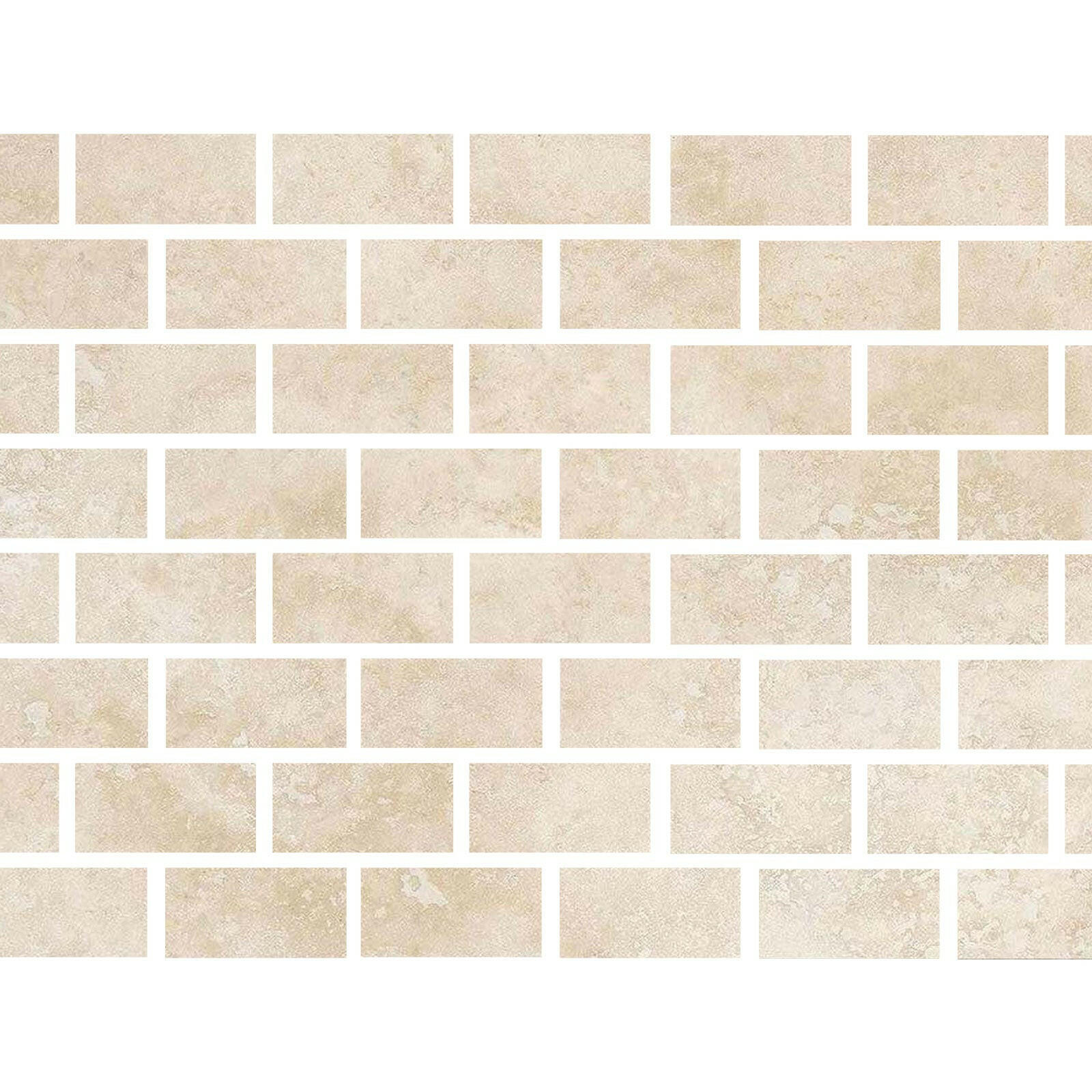 Special Cut | 6x12 Ivory Travertine Filled & Polished Tile - American Tile Depot