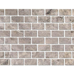 Special Cut | 6x12 Silver Travertine Filled & Honed Tile Special Cut | 6x12 Silver Travertine Filled & Honed Tile - American Tile Depot