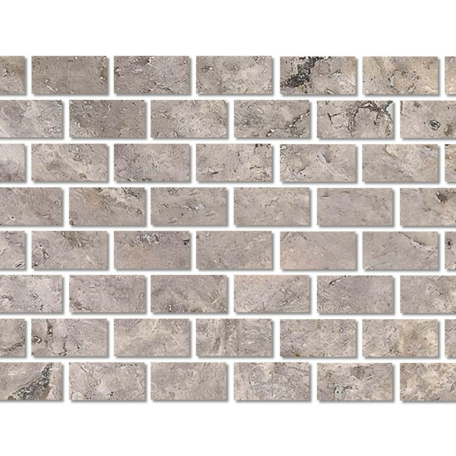 Special Cut | 6x12 Silver Travertine Filled & Honed Tile Special Cut | 6x12 Silver Travertine Filled & Honed Tile - American Tile Depot