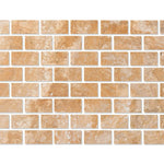 Special Cut | 6x12 Valencia Travertine Filled & Honed Tile Special Cut | 6x12 Valencia Travertine Filled & Honed Tile - American Tile Depot