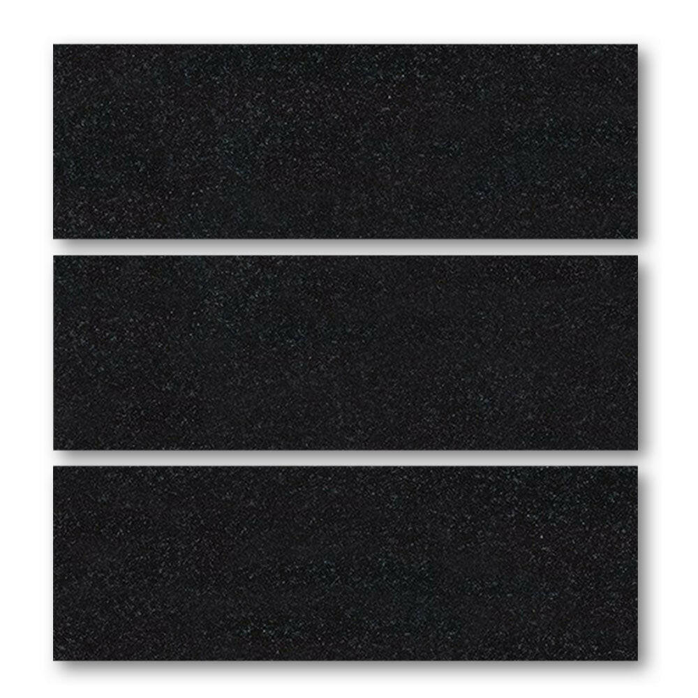 Special Cut | 6x18 Absolute Black Granite Polished Tile Special Cut | 6x18 Absolute Black Granite Polished Tile - American Tile Depot