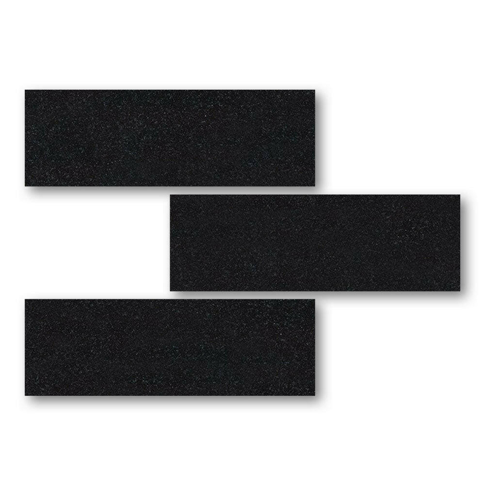 Special Cut | 6x18 Absolute Black Granite Polished Tile Special Cut | 6x18 Absolute Black Granite Polished Tile - American Tile Depot
