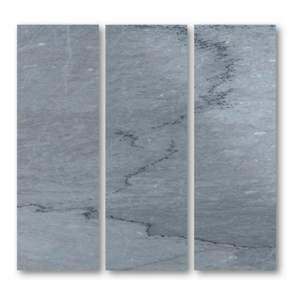 Special Cut | 6x18 Bardiglio Imperiale Marble Honed Tile Special Cut | 6x18 Bardiglio Imperiale Marble Honed Tile - American Tile Depot