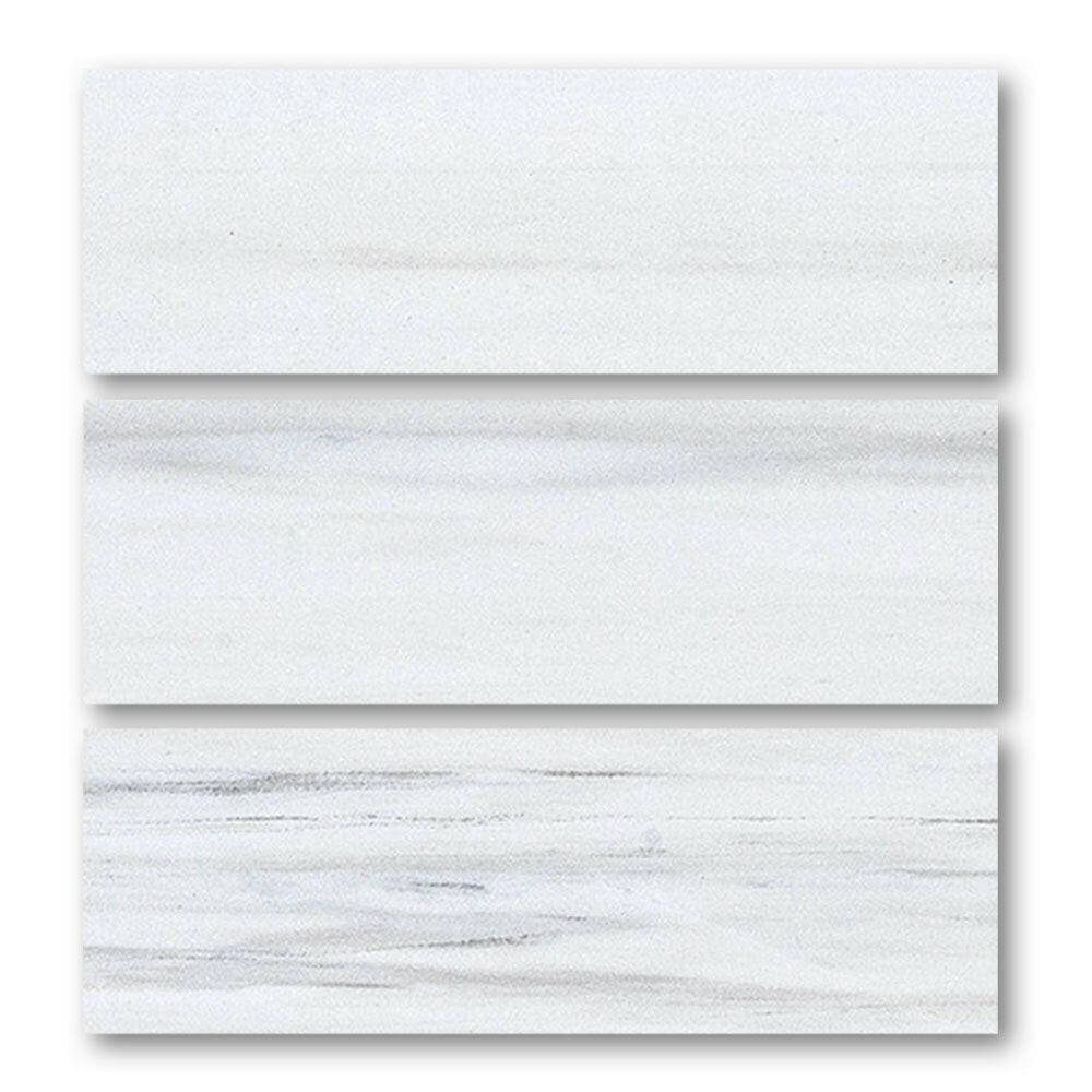 Special Cut | 6x18 Bianco Dolomite Honed Tile Special Cut | 6x18 Bianco Dolomite Honed Tile - American Tile Depot