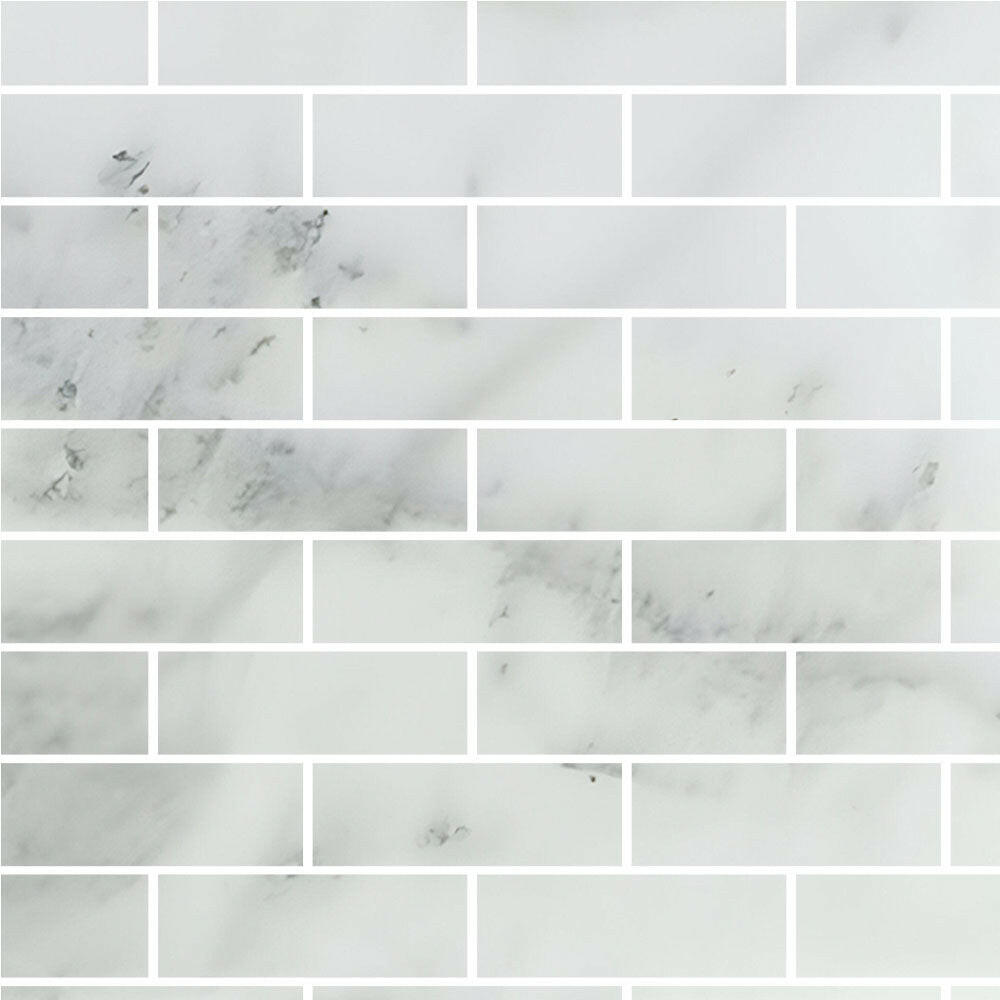 Special Cut | 6x18 Bianco Venatino Marble Honed Tile Special Cut | 6x18 Bianco Venatino Marble Honed Tile - American Tile Depot