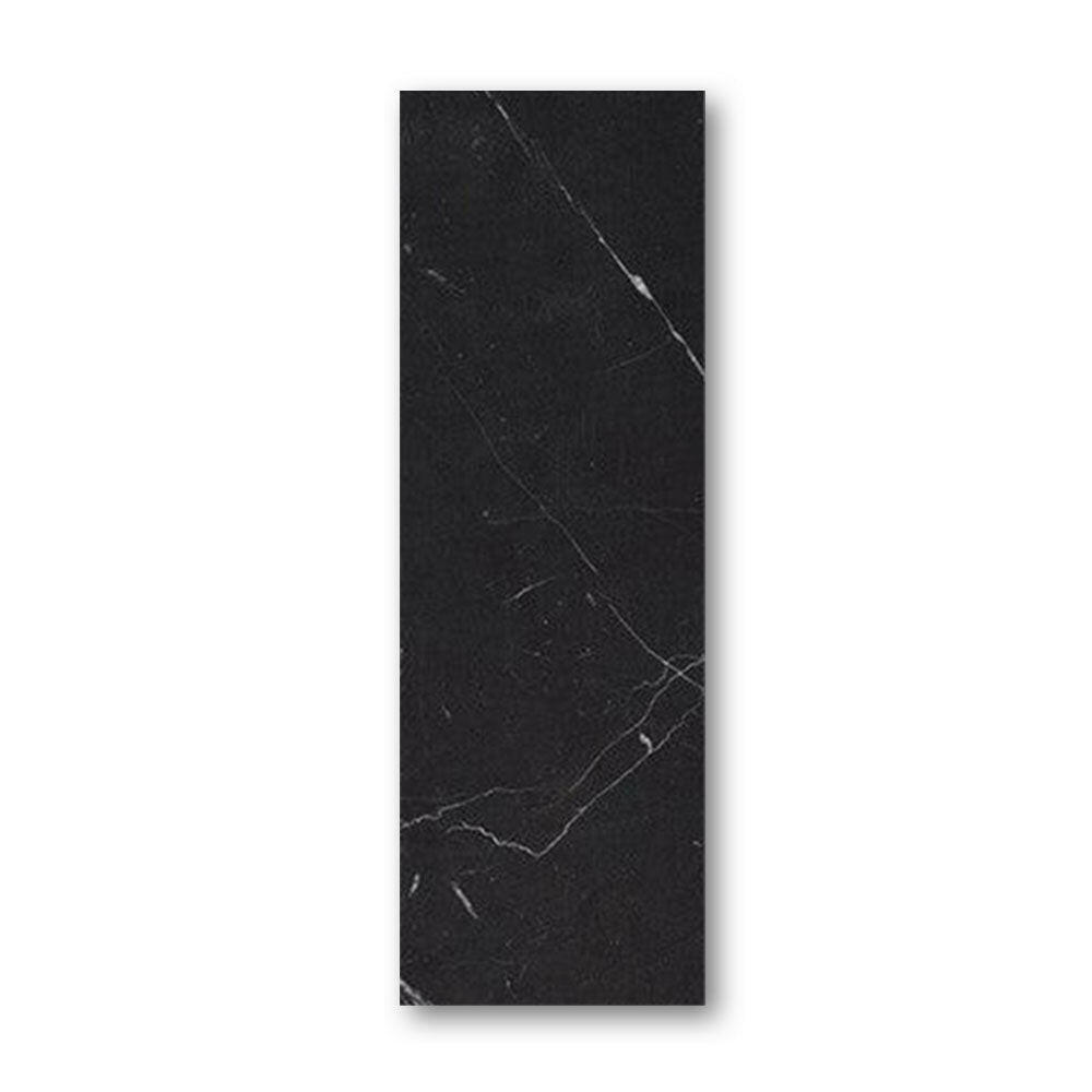 Special Cut | 6x18 Black Marquina Marble Polished Tile Special Cut | 6x18 Black Marquina Marble Polished Tile - American Tile Depot