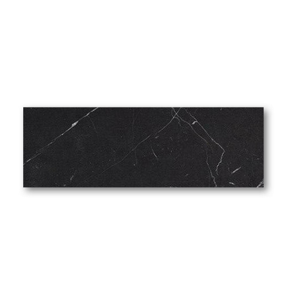 Special Cut | 6x18 Black Marquina Marble Polished Tile Special Cut | 6x18 Black Marquina Marble Polished Tile - American Tile Depot