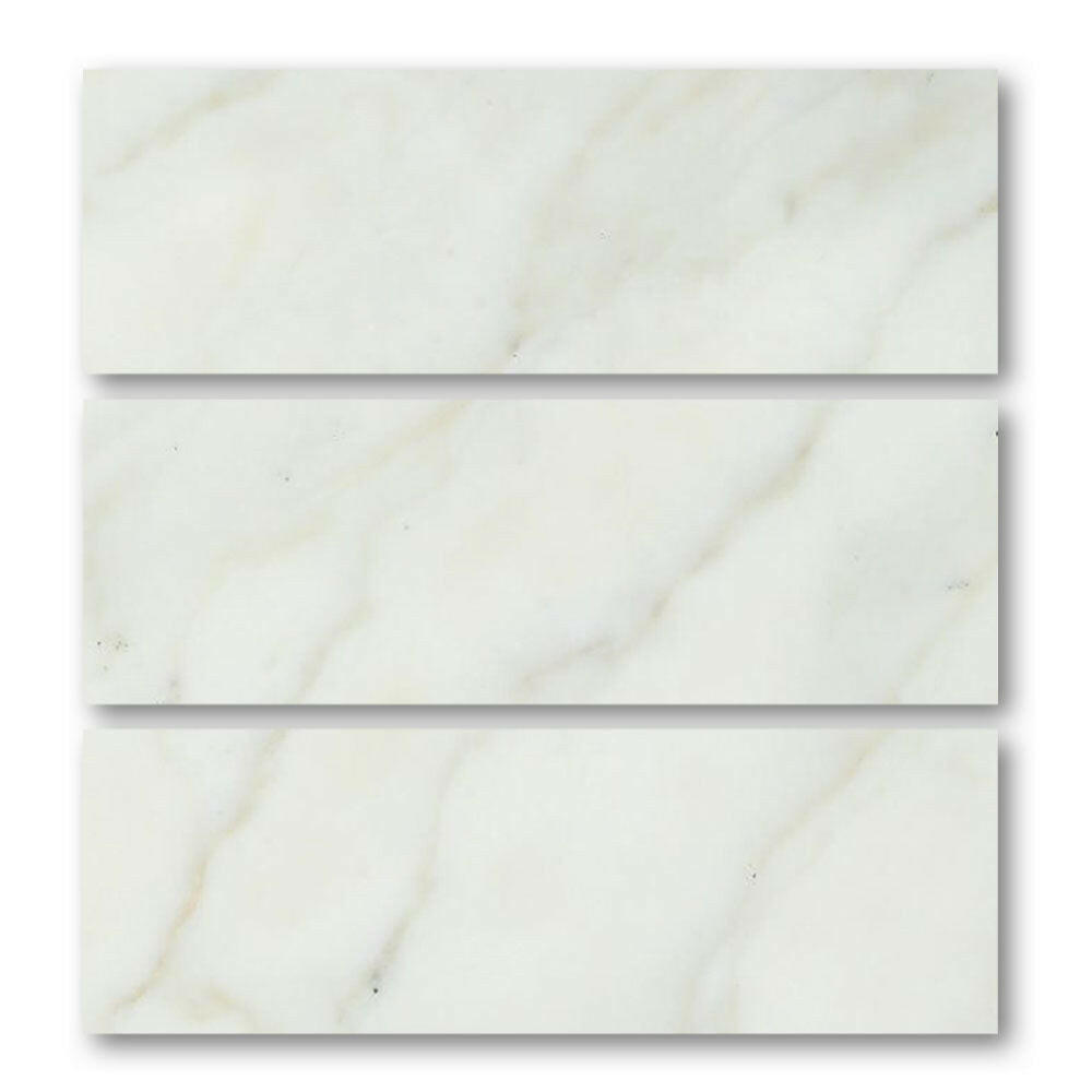 Special Cut | 6x18 Calacatta Gold Marble Honed Tile Special Cut | 6x18 Calacatta Gold Marble Honed Tile - American Tile Depot