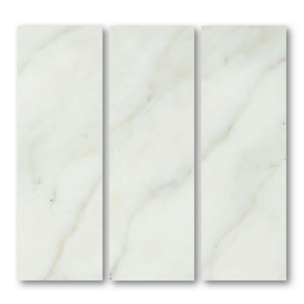 Special Cut | 6x18 Calacatta Gold Marble Honed Tile Special Cut | 6x18 Calacatta Gold Marble Honed Tile - American Tile Depot