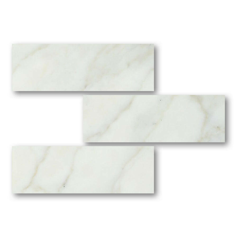 Special Cut | 6x18 Calacatta Gold Marble Honed Tile Special Cut | 6x18 Calacatta Gold Marble Honed Tile - American Tile Depot