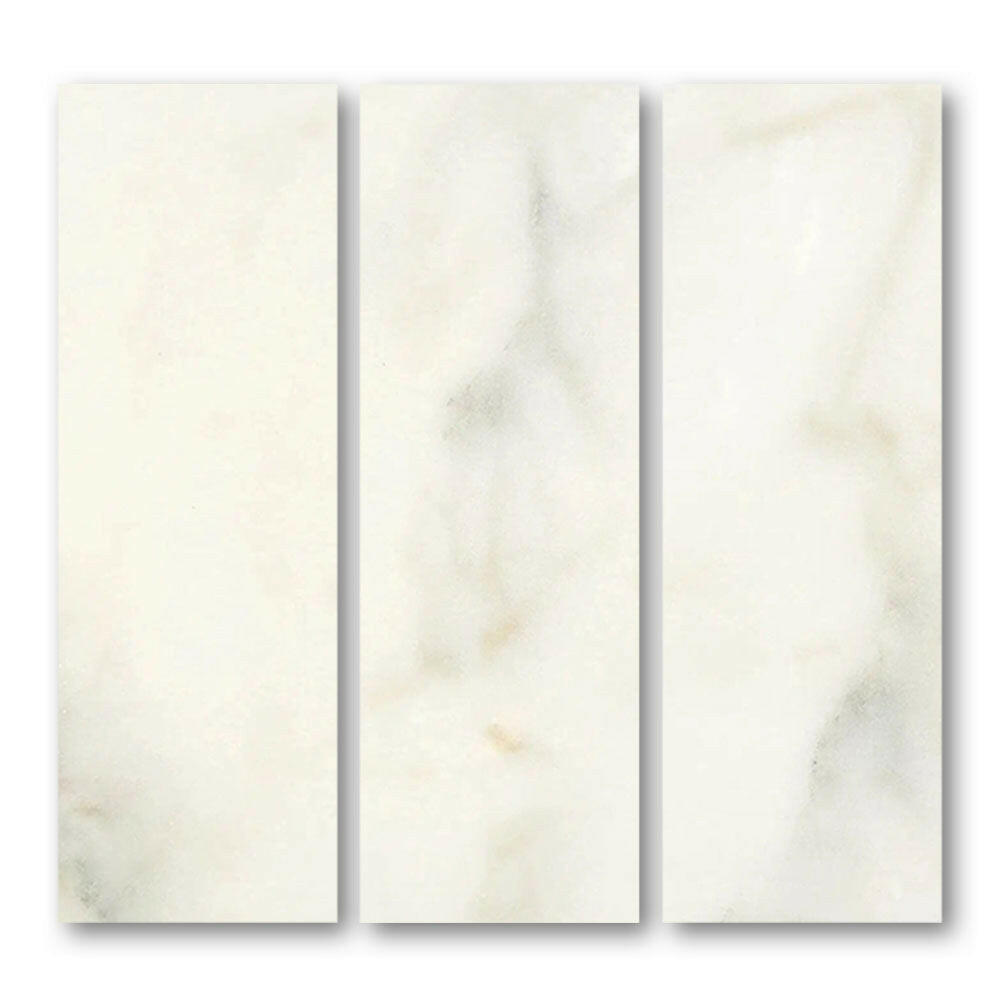 Special Cut | 6x18 Calacatta Oliva Marble Honed Tile Special Cut | 6x18 Calacatta Oliva Marble Honed Tile - American Tile Depot