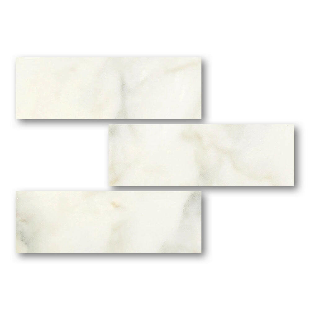 Special Cut | 6x18 Calacatta Oliva Marble Honed Tile Special Cut | 6x18 Calacatta Oliva Marble Honed Tile - American Tile Depot