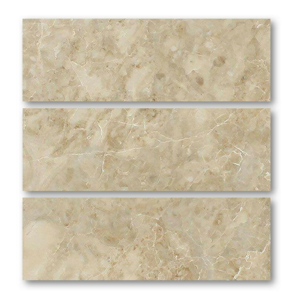 Special Cut | 6x18 Cappuccino Marble Polished Tile Special Cut | 6x18 Cappuccino Marble Polished Tile - American Tile Depot