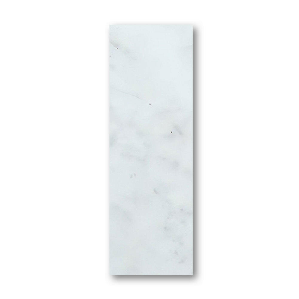Special Cut | 6x18 Carrara White Marble Honed Tile Special Cut | 6x18 Carrara White Marble Honed Tile - American Tile Depot