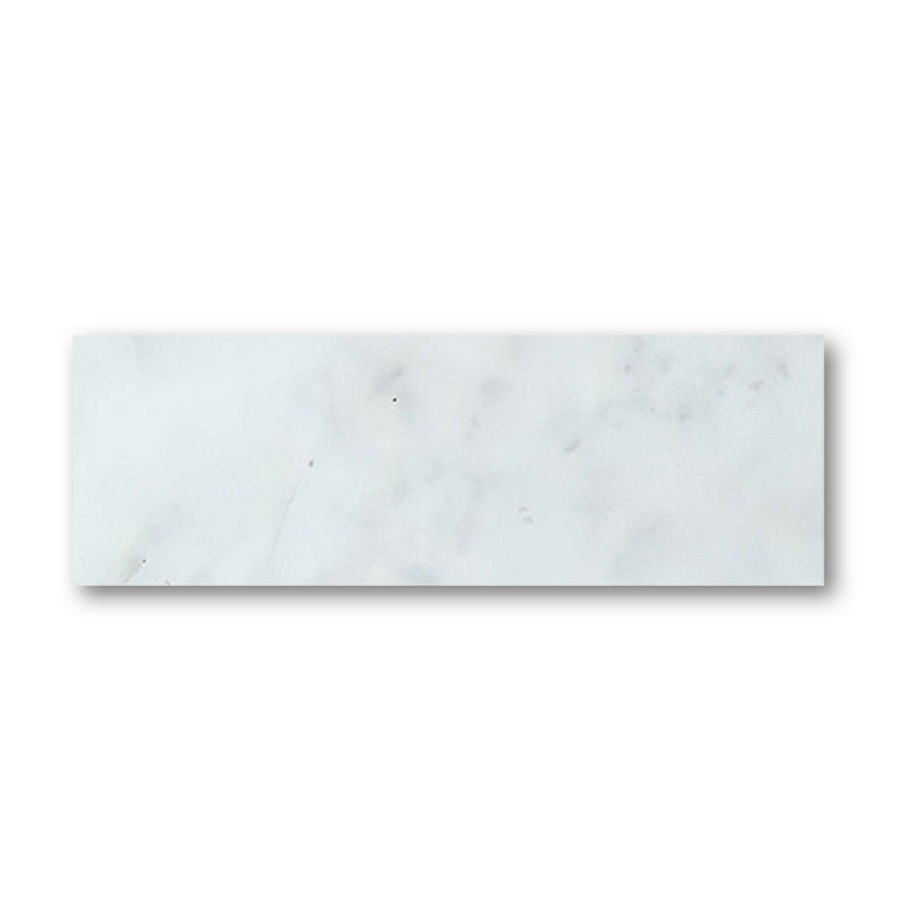 Special Cut | 6x18 Carrara White Marble Polished Tile Special Cut | 6x18 Carrara White Marble Polished Tile - American Tile Depot
