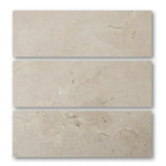 Special Cut | 6x18 Crema Marfil Marble Honed Tile Special Cut | 6x18 Crema Marfil Marble Honed Tile - American Tile Depot