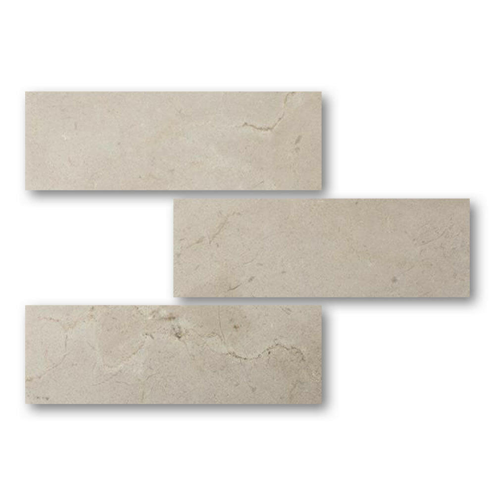 Special Cut | 6x18 Crema Marfil Marble Honed Tile Special Cut | 6x18 Crema Marfil Marble Honed Tile - American Tile Depot