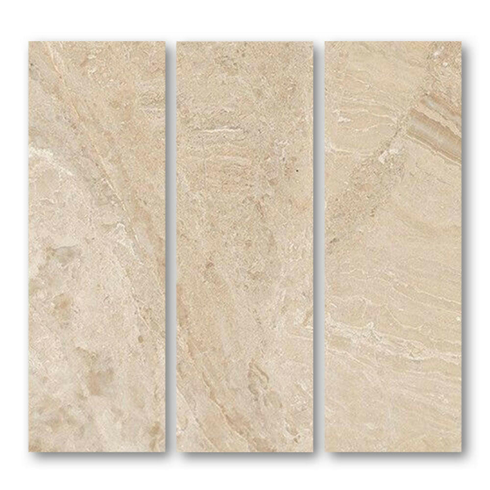 Special Cut | 6x18 Diano Royal (Queen Beige) Marble Honed Tile Special Cut | 6x18 Diano Royal (Queen Beige) Marble Honed Tile - American Tile Depot