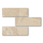 Special Cut | 6x18 Diano Royal (Queen Beige) Marble Honed Tile Special Cut | 6x18 Diano Royal (Queen Beige) Marble Honed Tile - American Tile Depot