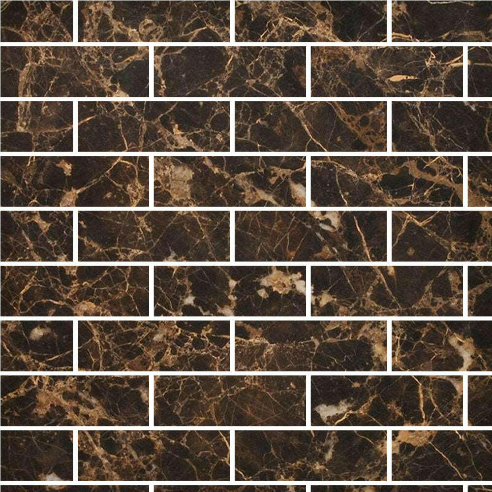Special Cut | 6x18 Emperador Dark Marble Polished Tile Special Cut | 6x18 Emperador Dark Marble Polished Tile - American Tile Depot