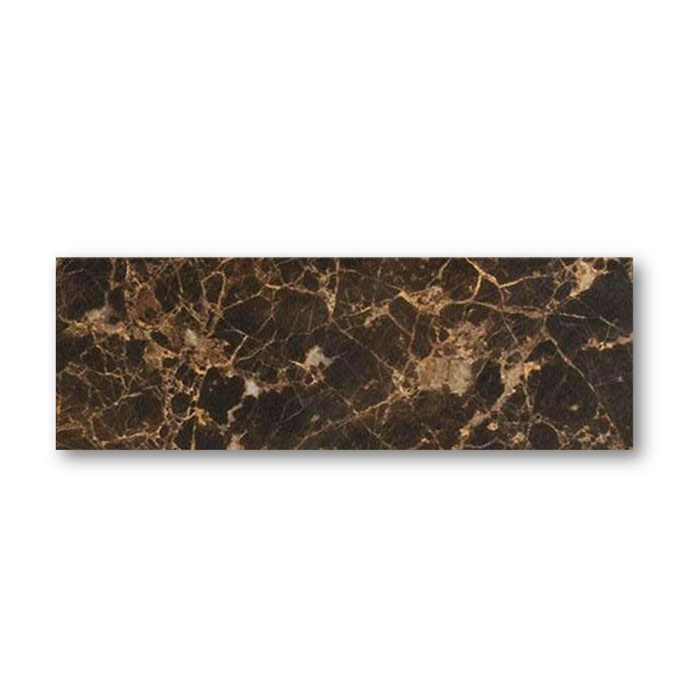 Special Cut | 6x18 Emperador Dark Marble Polished Tile Special Cut | 6x18 Emperador Dark Marble Polished Tile - American Tile Depot