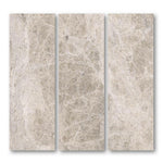 Special Cut | 6x18 Emperador Light Marble Polished Tile Special Cut | 6x18 Emperador Light Marble Polished Tile - American Tile Depot
